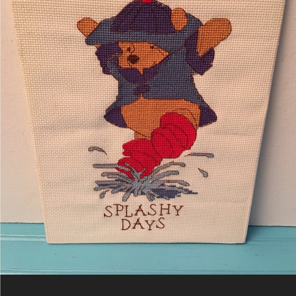 8 Winnie The Pooh Cross-stitch Watercolor Pictures Kids - Picture 7 of 10